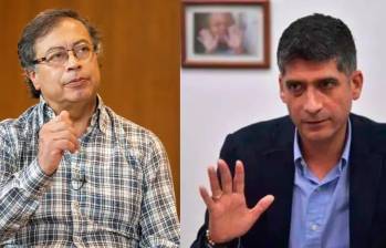 Según la defensa de Burgos (derecha), las afirmaciones del presidente no pueden ser consideradas meras opiniones políticas, “pues constituyen actos de retaliación”. FOTO: EL COLOMBIANO/CORTESÍA