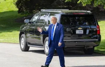 Arabia Saudita, Catar y los Emiratos recibirán al presidente estadounidense Donald Trump, de 78 años. FOTO: Xinhua
