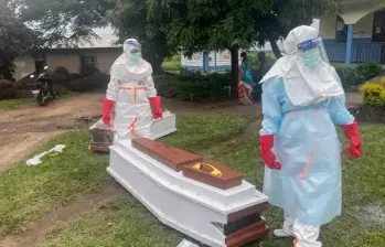 La actual epidemia de ébola en República Democrática del Congo es causada por la cepa Bundibugyo, una variante poco común para la que no existe una vacuna ni un tratamiento aprobado. FOTO: Getty. 