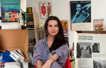 Hannah Escobar, activista del sistema de salud y conocida en la red social X como @missmelindres, aspira a la Cámara de Representantes por Antioquia, sumándose a la lista de la coalición ¡Ahora Colombia! FOTO: JAIME PÉREZ