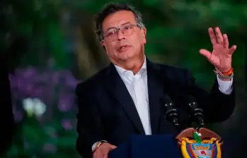 Gustavo Petro, presidente de Colombia. FOTO COLPRENSA. 