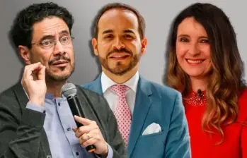 El senador Iván Cepeda y el abogado Abelardo de la Espriella encabezan la intención de voto, mientras que la senadora Paloma Valencia está en tercer lugar. FOTO EL COLOMBIANO