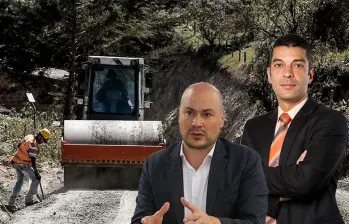 El representante Julián Peinado y el senador Juan Diego Echavarría aparecen mencionados en un listado de cupos indicativos. FOTOS: Archivo El Colombiano