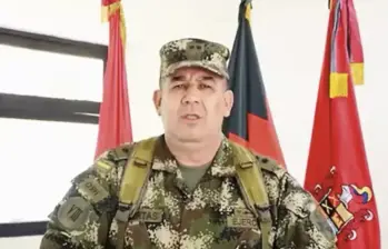 General Juan Miguel Huertas, implicado en supuestos vínculos con las disidencias de las Farc. FOTO: Tomada de redes sociales