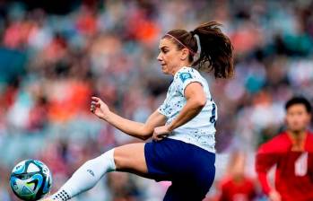 La futbolista Alex Morgan fue una de las caras visibles de la lucha por igualdad salarial entre hombre y mujeres en la Selección de Estados Unidos. FOTO: GETTY 