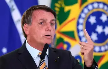 Jair Bolsonaro fue presidente de Brasil entre 2019 y 2023, tras perder la reelección contra Lula da Silva. FOTO AFP