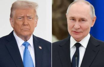 Donald Trump y Vladimir Putin, presidentes de Estados Unidos y Rusia, respectivamente. FOTOS: AFP