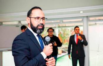 Andrés Camacho, ministro de Minas y Energía. FOTO CORTESÍA.