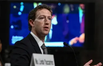 Mark Zuckerberg, fundador y dueño de Meta, celebró el fallo que determinó que la compañía no ejerce un monopolio en el mercado digital. FOTO Getty