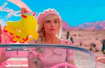 La película Barbie, estrenada en julio de este año, fue protagonizada por Margot Robbie. FOTO Cortesía 