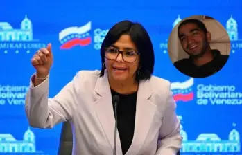 Delcy Rodríguez, presidenta interina de Venezuela tras la captura de Nicolás Maduro y su esposa.