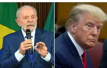 La nueva disputa comercial entre Trump y Lula surge cuando Brasil entra en la recta final hacia las elecciones presidenciales de octubre, en las que Lula se perfila para enfrentar a Flávio Bolsonaro. FOTO: Getty.