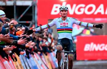 El ciclista neerlandés, Mathieu Van der Poel es uno de los mejores corredores de ciclocrós del mundo. Su mayor rival es Wout Van Aert. FOTO: GETTY