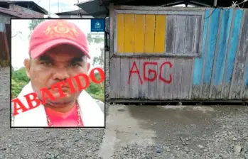 Santander Franco Jiménez, un alto cabecilla del Clan del Golfo, fue abatido en el municipio de El Dovio, Valle del Cauca. FOTO: Cortesía y Colprensa