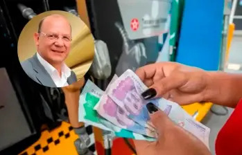 El ministro de Hacienda, Germán Ávila, aseguró que el precio de la gasolina en Colombia bajará $500 en febrero de 2026. FOTO EL COLOMBIANO