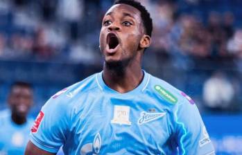Jhon Jáder Durán anunció que será padre de una niña durante una reunión familiar en la que compartió la noticia con su pareja, familiares y amigos cercanos. FOTO: @zenit_spb