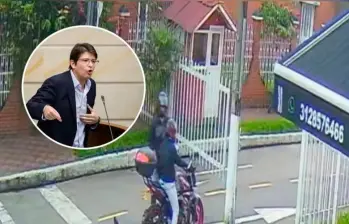 El conductor que transportó al señalado sicario se había presentado voluntariamente a la Fiscalía. FOTO: Caputra de video y Colprensa