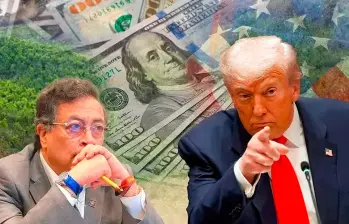 Gustavo Petro fue inscrito en la lista Clinton. GETTY Y PRESIDENCIA. 