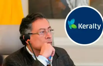 Petro aseguró que el “criminal es el sistema de salud” y no el presidente de Keralty, quien respondió reivindicando los más de 40 años de trabajo del grupo en el país. FOTO: PRESIDENCIA Y REFERENCIA.