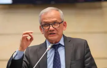 Carlos Ramón González, exdirector del Dapre, en medio del escándalo por el caso de la UNGRD. Foto: Colprensa 
