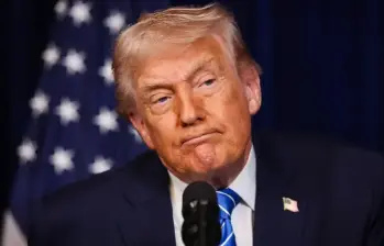 Donald Trump se pronunció a la resolución que ha aprobado el Senado de Estados Unidos. FOTO: GETTY