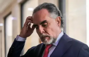 Armando Benedetti se retiró molesto del Congreso. Foto: COLPRENSA.