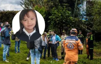 Las autoridades buscaron a la menor Valeria Afanador cerca del río Frío, en Cundinamarca, zona donde las cámaras registraron su última ubicación. FOTO: GOBERNACIÓN CUNDINAMARCA | REDES SOCIALES