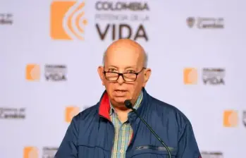 Comisionado de Paz, Otty Patiño. Foto: Presidencia