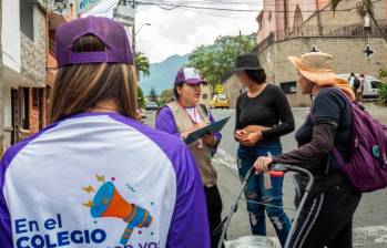 La meta es llegar este 2025 a 305.000 estudiantes en el sistema educativo oficial. FOTO: Alcaldía de Medellín