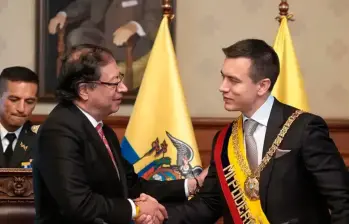 A través de X, el presidente Gustavo Petro respondió a la ministra Diana Morales, quien advirtió que las tensiones entre Colombia y Ecuador podrían afectar el programa de crédito por US$5.000 millones que el país vecino mantiene con el FMI. Foto: COLPRENSA