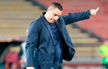 Efraín Juárez llegó con Nacional a la primera final de su carrera como entrenador en el fútbol colombiano. FOTO: MANUEL SALDARRIAGA