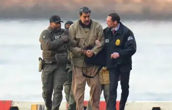 Reprogramaron la segunda audiencia de Nicolás Maduro en una corte de Nueva York, Estados Unidos. FOTO: AFP