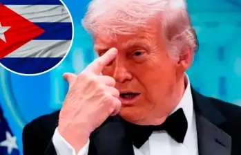 Trump habló sobre Cuba durante un evento privado en Florida, ante empresarios y líderes políticos. FOTO: GETTY.