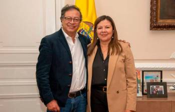 Luz Adriana Camargo ya estuvo reunida con el presidente Gustavo Petro. FOTO: CORTESÍA PRESIDENCIA.