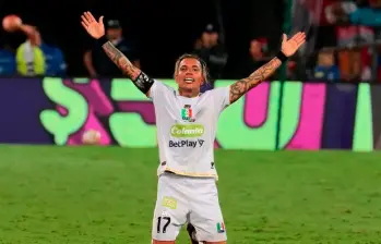 Dayro Moreno pretende terminar como el goleador de la Copa Sudamericana este año. FOTO CONMEBOL