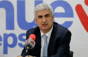 El expresidente de la Nueva EPS, José Fernando Cardona, estuvo al frente de la entidad entre 2009 y 2024. FOTO: Colprensa