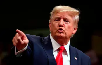Donald Trump se reúne este martes en la Sala de Crisis de la Casa Blanca con su Consejo de Seguridad Nacional para abordar el conflicto en Oriente Medio. FOTO: Getty