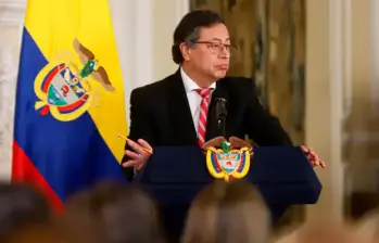 Imagen de referencia. El presidente Gustavo Petro durante una alocución presidencial a finales de 2024. FOTO COLPRENSA