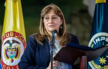 Angela María Buitrago, exministra de Justicia. FOTO: Colprensa