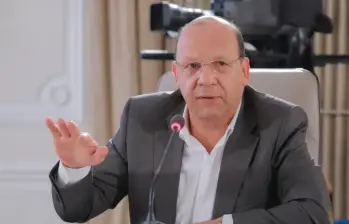 Ministro de Hacienda, Germán Ávila. Foto: Presidencia