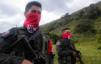 El ELN hizo un nuevo ataque con drones contra una estación de Policía en Chocó. FOTO: AFP