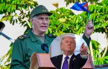 Estados Unidos anunció este lunes sanciones contra ministros, miembros de la cúpula militar y los servicios de inteligencia cubanos, como parte de su política de presión sobre la isla comunista. FOTO: Getty y AFP.