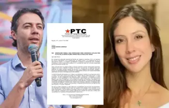 Daniel Quintero y su esposa Diana Osorio. FOTO: COLPRENSA.