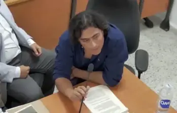 Nicolás Petro, hijo del expresidente Gustavo Petro, es acusado por irregularidades mientras era diputado del Atlántico. FOTO: Captura de pantalla