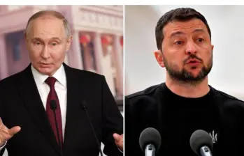 Los jefes de Estado Vladímir Putin y Volodímir Zelenski se ausentaron en las negociaciones, que fueron lideradas por delegados rusos y ucranianos en Estambul. FOTO: AFP