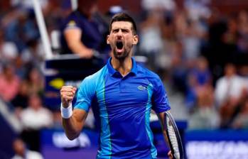 Djokovic, que tiene 36 años, ha tenido una buena temporada en 2023: ganó el Abierto de Australia, el Roland Garros y el Abierto de Estados Unidos. Solo perdió en Wimbledon contra el español Carlos Alcaraz. FOTO: GETTY 
