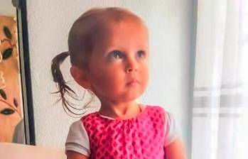 La pequeña Sara Sofía Galván desapareció desde el 15 de enero de 2021. Foto cortesía.