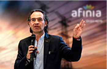 El alcalde de Medellín, Federico Gutiérrez, reiteró su preocupación por la situación financiera de Afinia y alertó que le representa pérdidas por $1,5 billones a EPM todos los años. FOTO: Julio Cesar Herrera y Cortesía