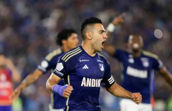 Falcao García fue fichado por Millonarios en julio de 2024. FOTO: Colprensa