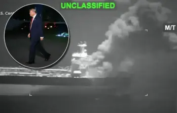 El régimen de Irán lanzó una acusación contra Estados Unidos tras los bombardeos en su contra. FOTO: AFP
